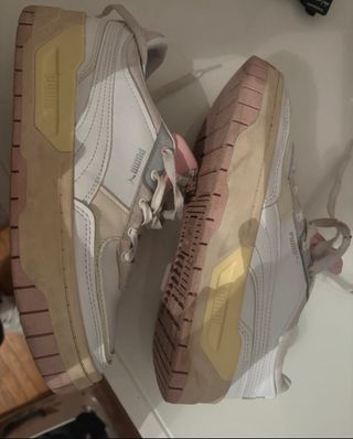 Scarpe Puma donna bianche e rosa