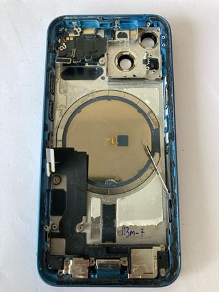 Chasis iPhone 13 mini azul