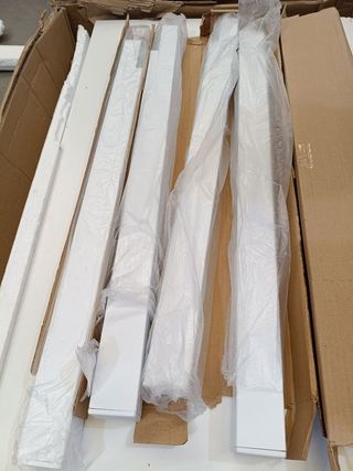 ASTIMESA - Mesa de Cocina Extensible 100x60 blanco