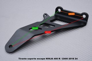 Tirante soporte escape NINJA 400 R / Z400 2018 24