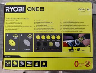 Lijadora Pulidora Ryobi 18V ONE+ Cordless
