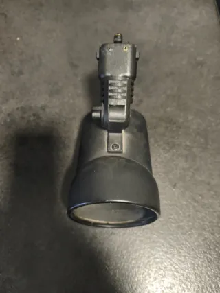 Carril de focos negro