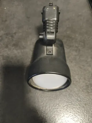 Carril de focos negro