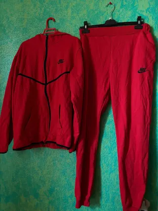 Chándal Nike Rojo. De algodón