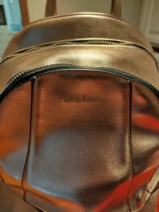 Mochila dorada Piel de Luna