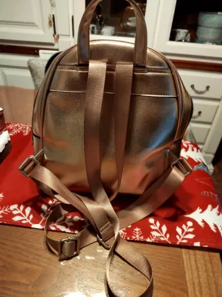 Mochila dorada Piel de Luna