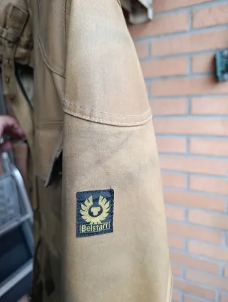 Chaqueta Belstaff Moto Marrón/beige