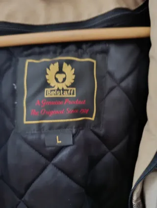 Chaqueta Belstaff Moto Marrón/beige