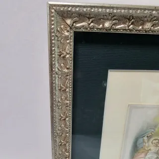 Immagine Sacra Gesù Bambino Cornice