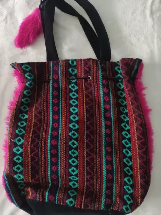 Bolso étnico Luna Llena multicolor
