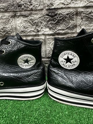 Converse All Star 38.5 Pelle Nera