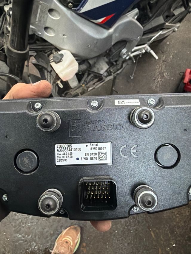 Marcador Aprilia RS 125 2022