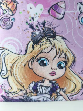 Funda libro Alicia Morado