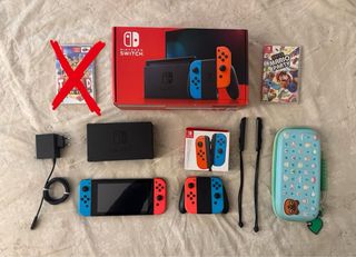 Nintendo Switch Completa + Super Mario Party