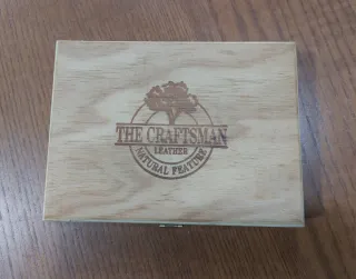 Cartera Piel The Craftsman Natural Feature, nueva