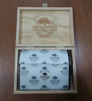 Cartera Piel The Craftsman Natural Feature, nueva