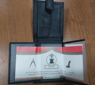 Cartera Piel The Craftsman Natural Feature, nueva