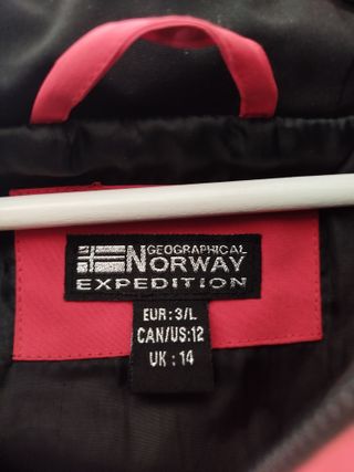 Chaqueta Geographical Norway Roja