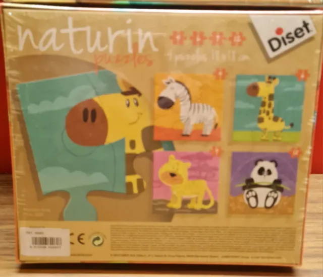 Puzzles Selva y Granja 3 años NUEVOS