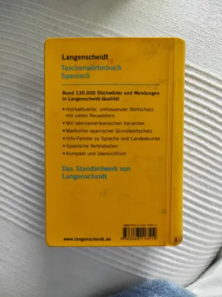 Langenscheidt diccionario de bolsillo español