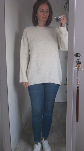 Jersey Stradivarius Beige Talla S