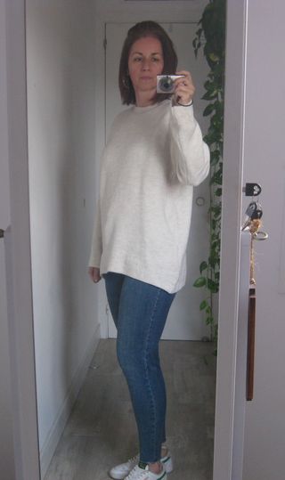 Jersey Stradivarius Beige Talla S