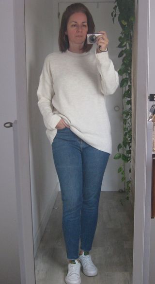 Jersey Stradivarius Beige Talla S