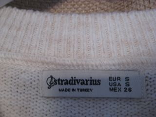 Jersey Stradivarius Beige Talla S