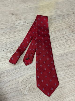 Corbata UC3M Seda Roja