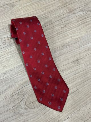 Corbata UC3M Seda Roja