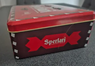 Scatola Sperlari Mina in latta decorata