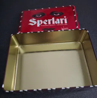 Scatola Sperlari Mina in latta decorata