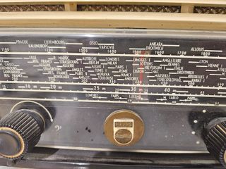 Radio Philips BF 323 Valvole Anni '50 Funzionante