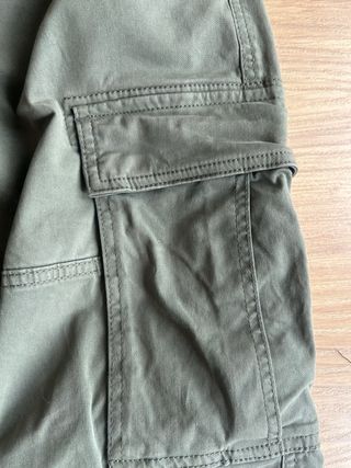 Pantalones Cargo Pull&Bear Verdes Talla M