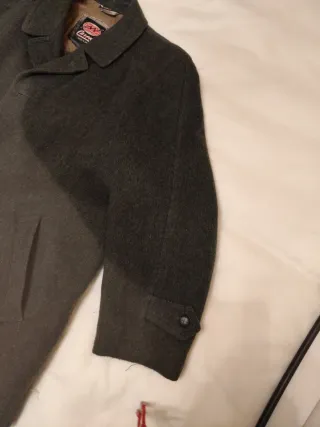 Abrigo tipo  Loden corto  Caballero verde Talla 54