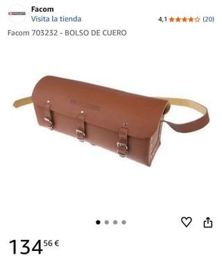 Bolso de cuero Facom