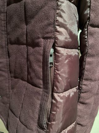 Abrigo acolchado granate IKKS