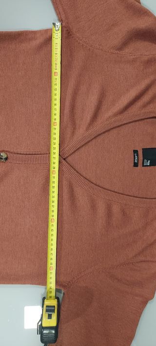 Casaco homem cor de telha tamanho L