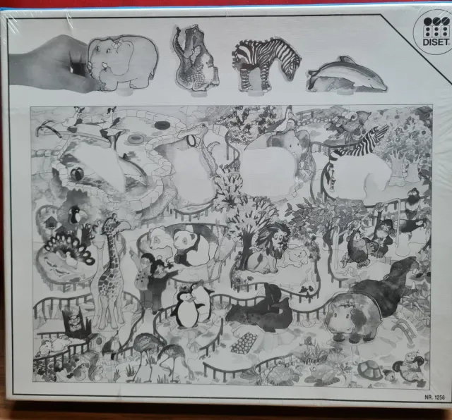 Puzzle Family Zoo 31 piezas NUEVO