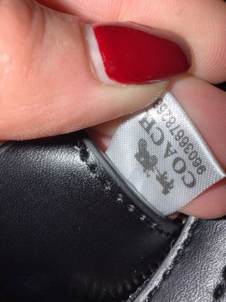 Bolso Coach Marrón Monogram Dorado