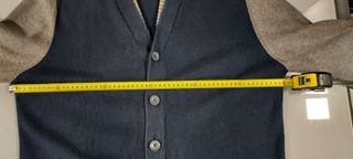 Casaco de malha Gant azul tamanho M