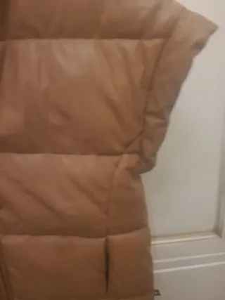 Chaleco mujer color camel