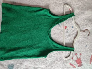 Camiseta tirantes Kiabi verde