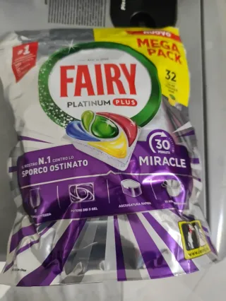 Pastiglie Lavastoviglie Fairy Platinum Plus