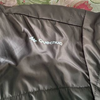 Chaqueta acolchada Quechua Negra Talla XXL