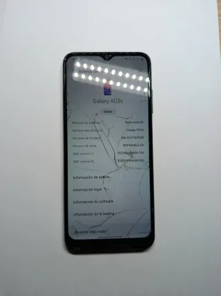Samsung Galaxy A03s 32GB para piezas o reparación.