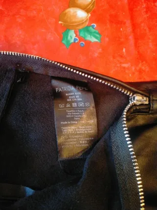 Pantaloni Patrizia Pepe similpelle neri