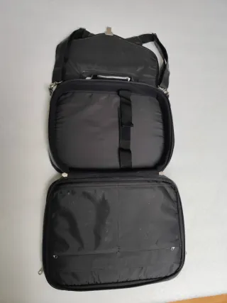 Borsa porta PC Asus in pelle nera