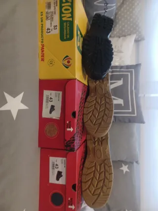 Zapatos de seguridad, Marca Montofri y Panter Tal