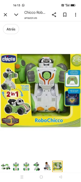 Auto Robot Chicco RoboChicco 2 in 1